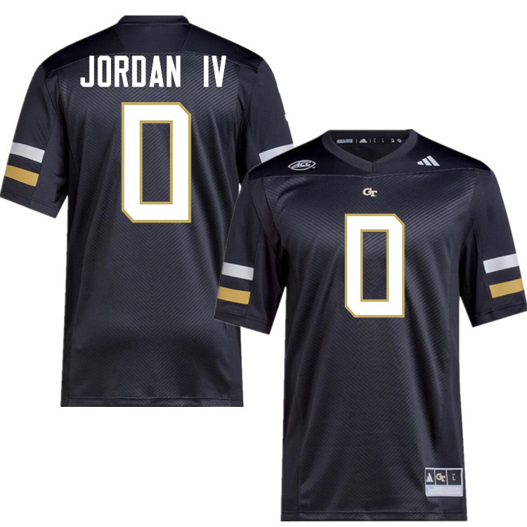 Melvin Jordan IV Georgia Tech Jerseys,Georgia Tech Yellow Jackets College Football Uniforms-Black